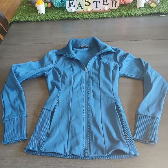 Athleta Jackets & Blazers - Athleta Nwot Size Xxs Women's Blue Jacket
